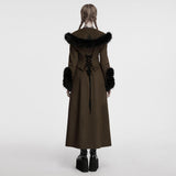 Catharsis Victorian Gothic Fur Coat