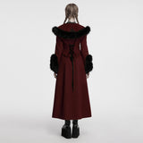 Catharsis Victorian Gothic Fur Coat