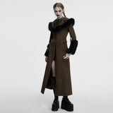 Catharsis Victorian Gothic Fur Coat