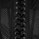 Anhedonia Gothic Mesh Corset