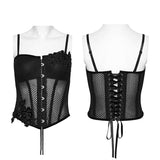 Anhedonia Gothic Mesh Corset