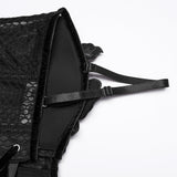 Anhedonia Gothic Mesh Corset
