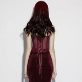 Anhedonia Gothic Mesh Corset