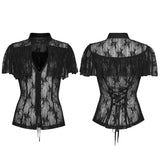 Circe Gothic Lace Blouse