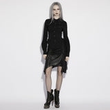 Pandaemonium Gothic Corset Lace-Up Shirt