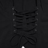 Pandaemonium Gothic Corset Lace-Up Shirt