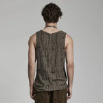 Oblivion Tank Top (Brown) - PunkRave