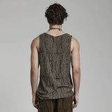 Oblivion Tank Top (Brown) - PunkRave