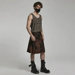 Oblivion Tank Top (Brown) - PunkRave