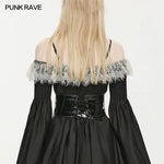 Obsidian Elegance - PU Corset - PunkRave
