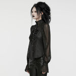Obsidianwave Button-up Shirt PunkRave