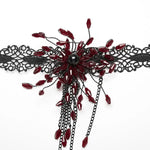 Occult Lace Choker - PunkRave