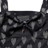 Olga Slip Dress (Black Gray) - PunkRave