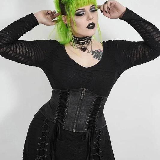 Onyx Corset - PunkRave