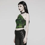 Oracle Printed Top (Malachite) - PunkRave
