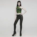 Oracle Printed Top (Malachite) - PunkRave