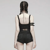 Outlaw Distressed Top - PunkRave