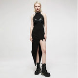 Pagan Heart Halterneck Dress With Garter - PunkRave