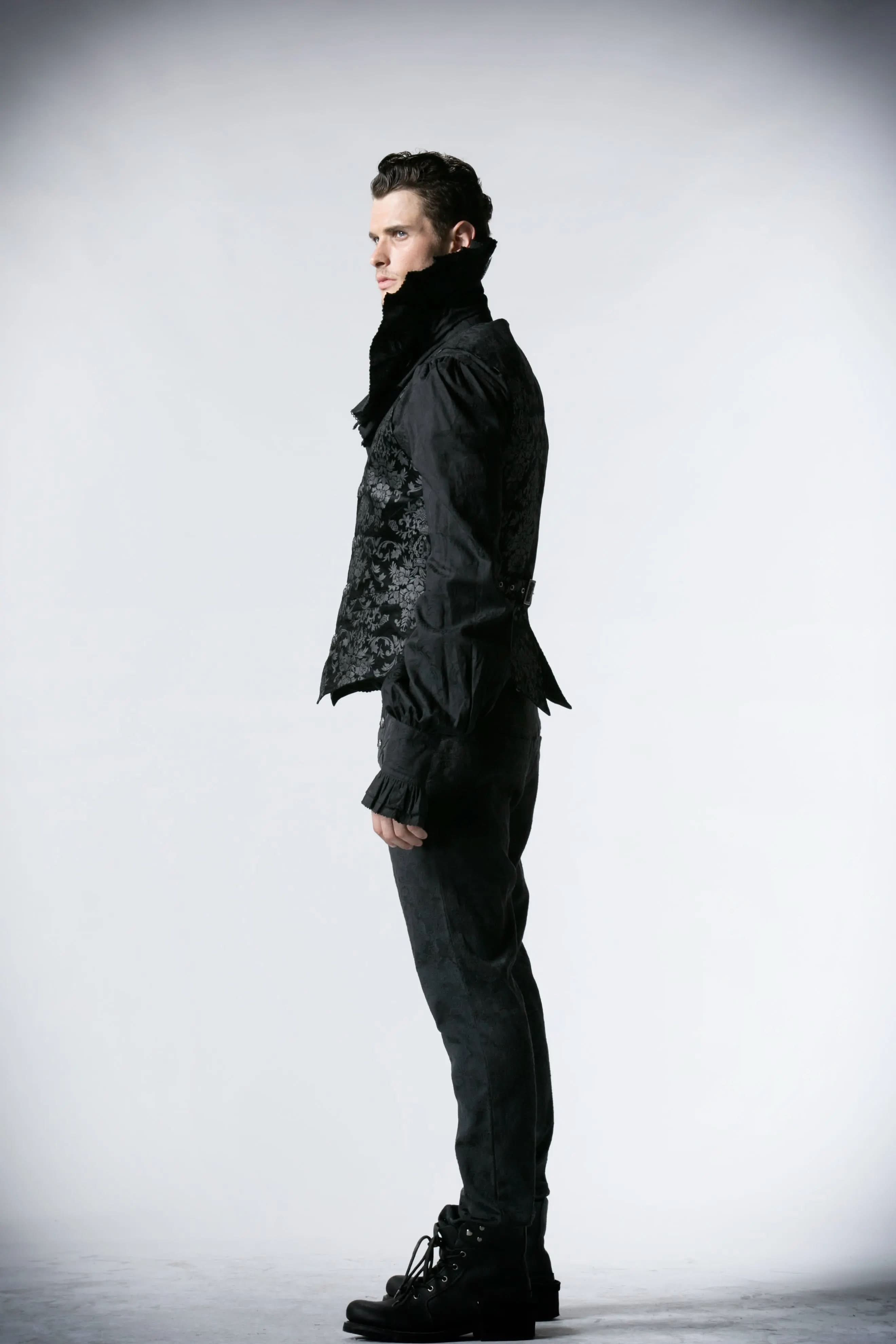 Gothic Baroque Men Vest - PunkRave