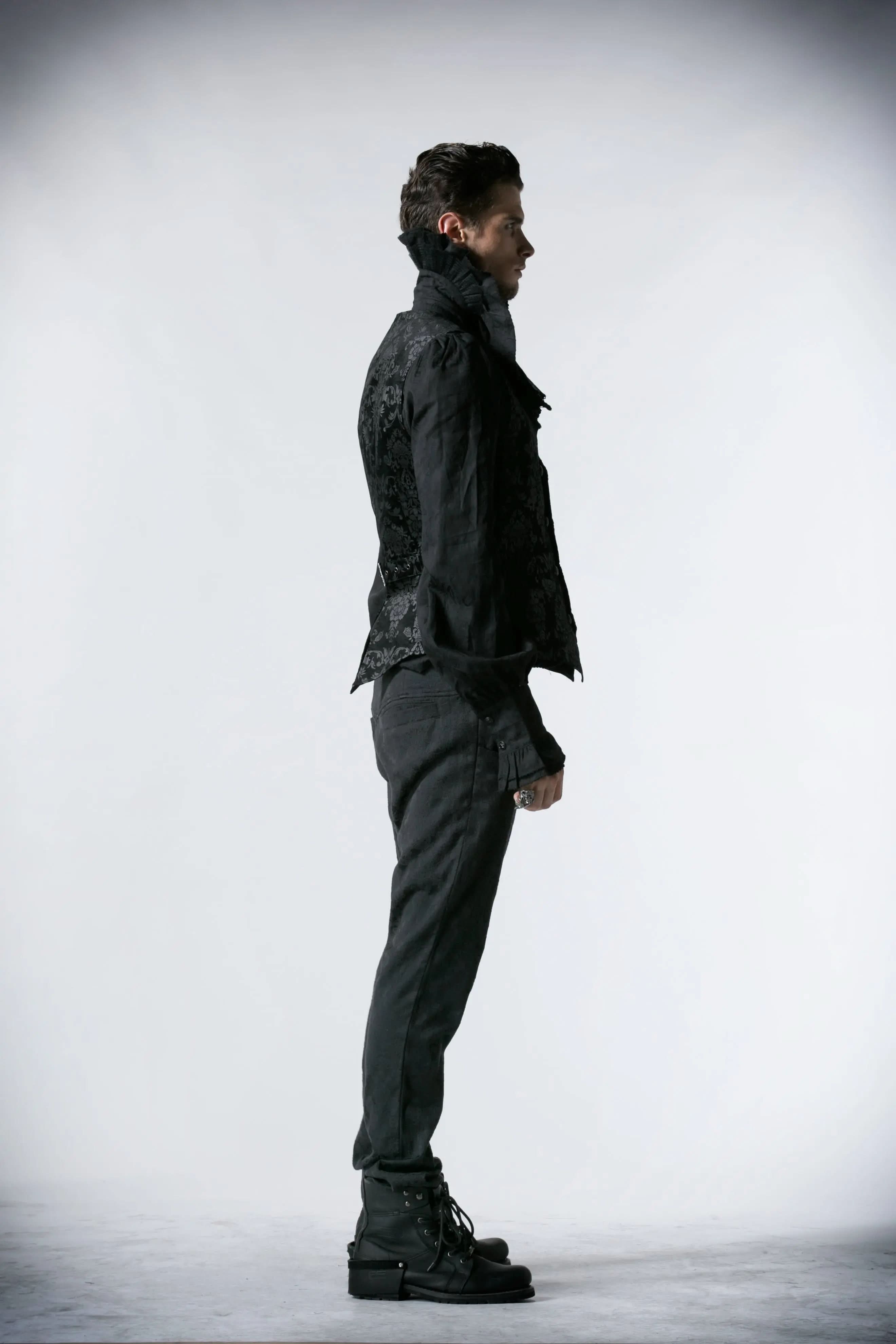 Gothic Baroque Men Vest - PunkRave