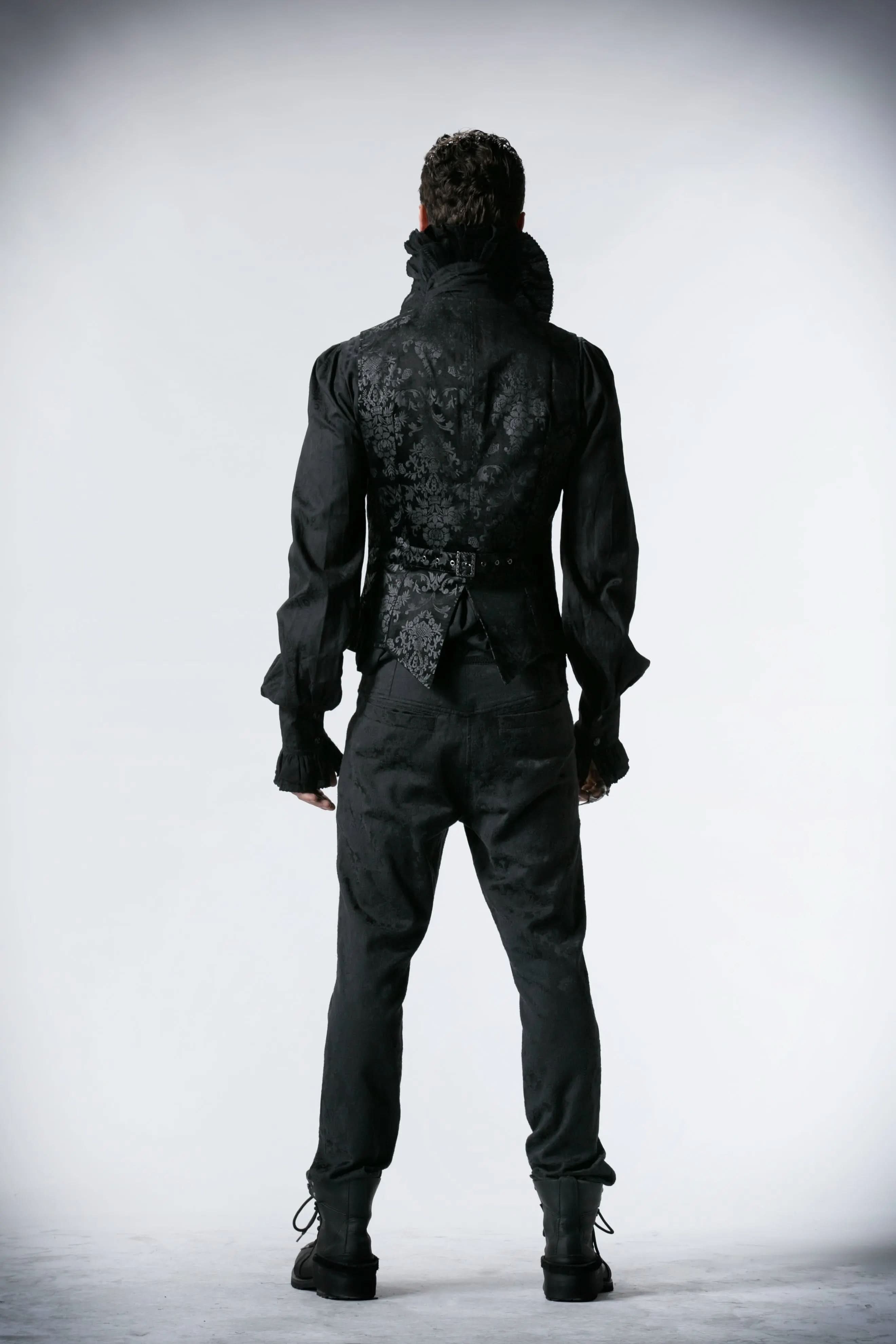 Gothic Baroque Men Vest - PunkRave