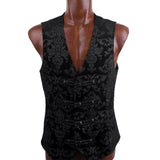 Gothic Baroque Men Vest - PunkRave