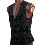Gothic Baroque Men Vest - PunkRave