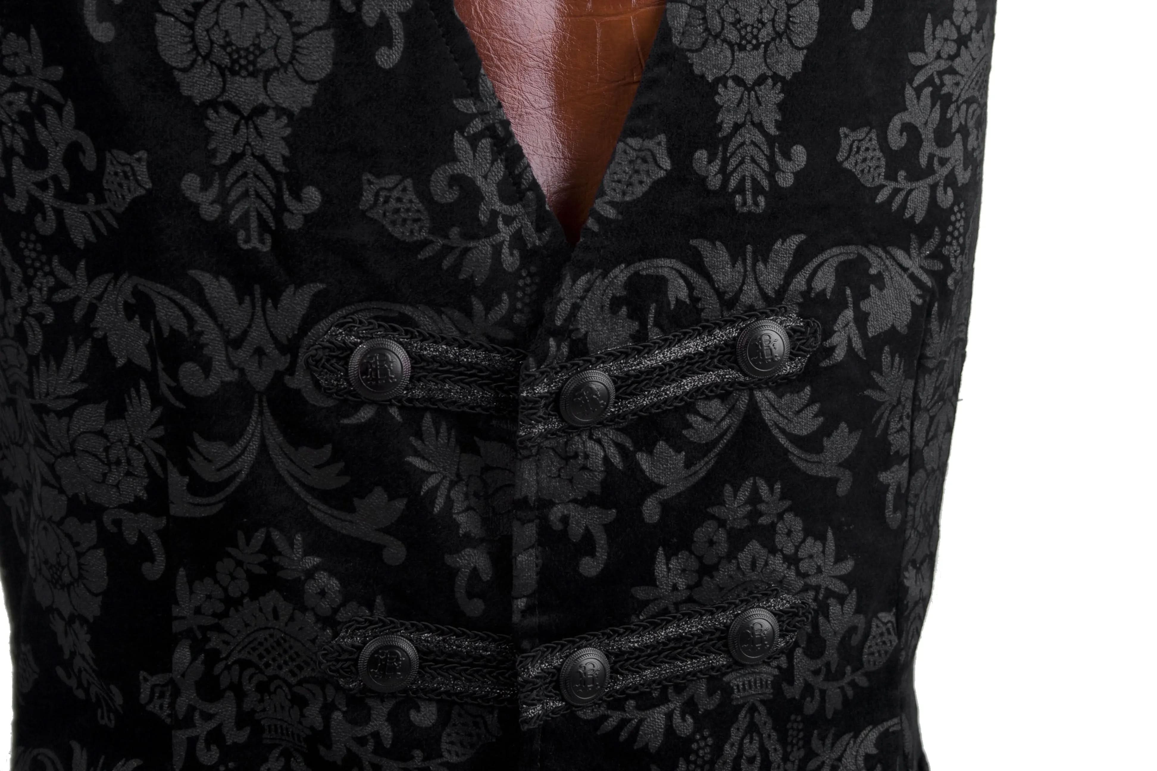 Gothic Baroque Men Vest - PunkRave