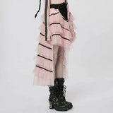 Poison Apple Waterfall Skirt - Pink My Store