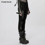 Poison Girl Mesh Spliced Pants - PunkRave