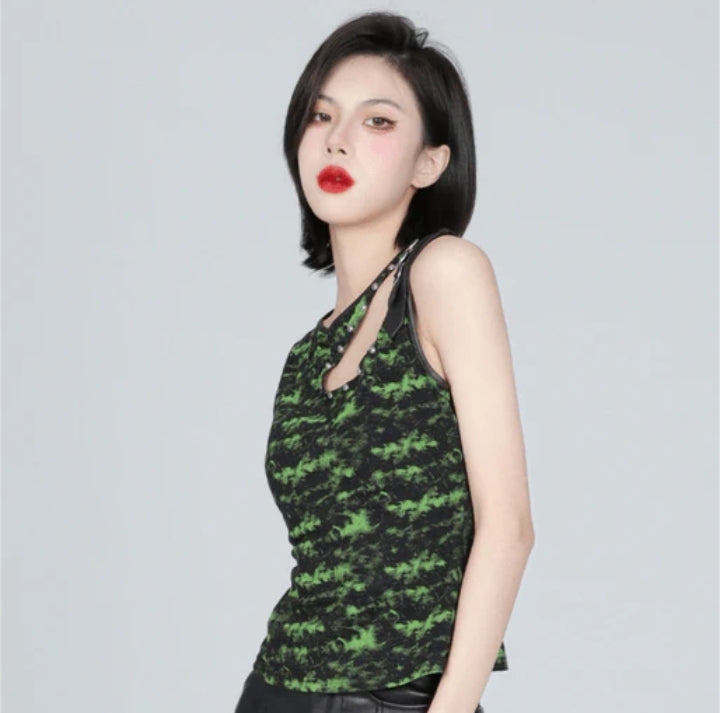 Poison Ivy Tie-Dye Tanktop PunkRave