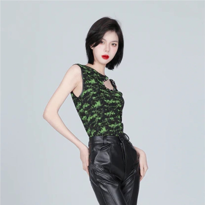 Poison Ivy Tie-Dye Tanktop PunkRave
