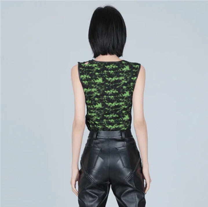 Poison Ivy Tie-Dye Tanktop PunkRave