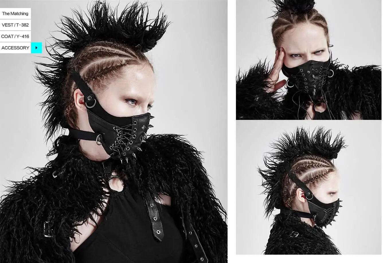 Punk Rebel Mask - Women