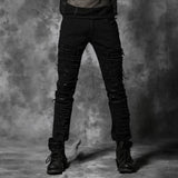 Punk ripped jeans - PunkRave