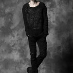 Punk ripped jeans - PunkRave