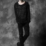 Punk ripped jeans - PunkRave