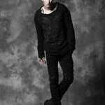 Punk ripped jeans - PunkRave