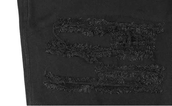 Punk ripped jeans - PunkRave