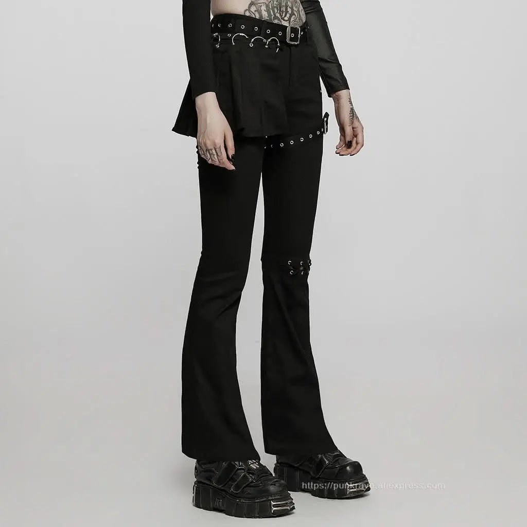 Purge Bellbottom Pants - PunkRave