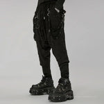 Purge Distressed Pants - Black - PunkRave