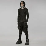 Purge Distressed Pants - Black - PunkRave