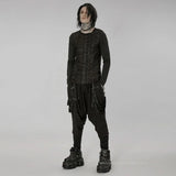 Purge Distressed Pants - Black - PunkRave