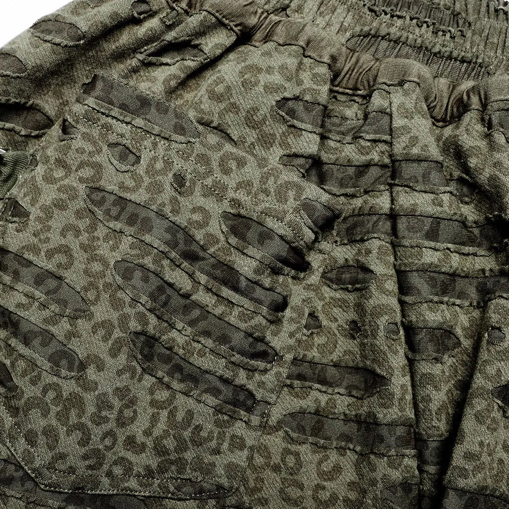 Purge Distressed Pants - Green My Store