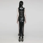 Quasar Vinyl Skirt (Nocturnal) - PunkRave