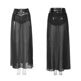 Raising Hell Skirt - Patent - PunkRave
