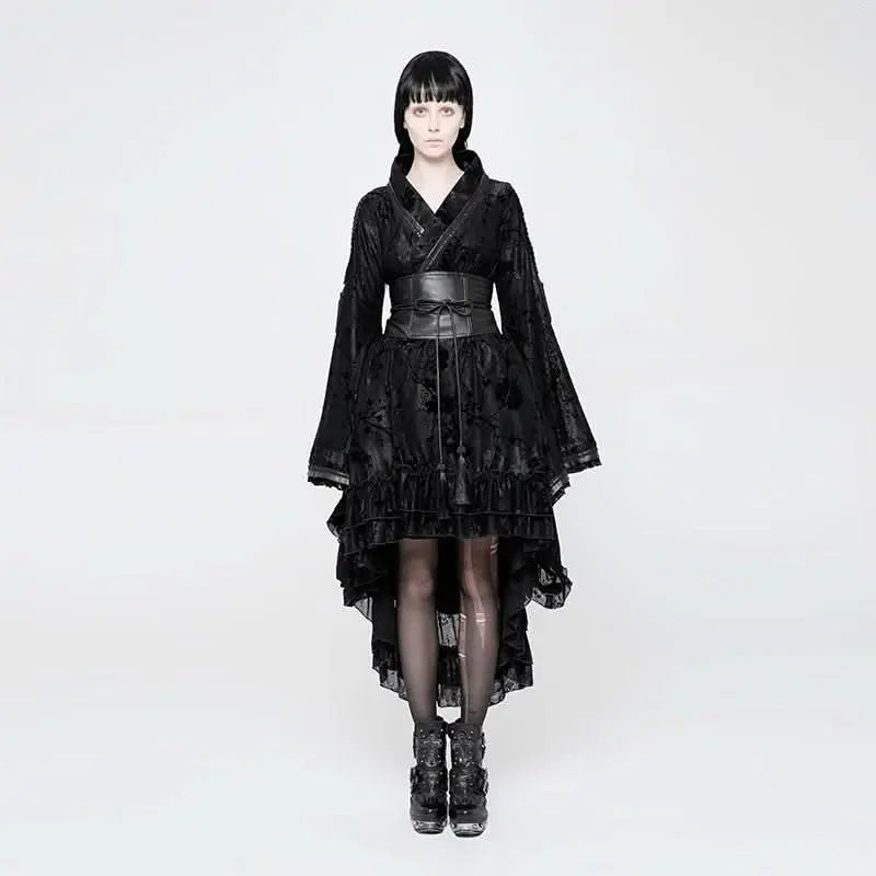Raven Ink kimono Dress - PunkRave