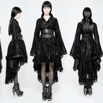 Raven Ink kimono Dress - PunkRave