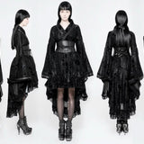 Raven Ink kimono Dress - PunkRave