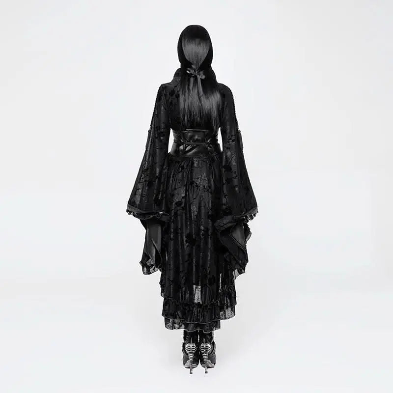 Raven Ink kimono Dress - PunkRave